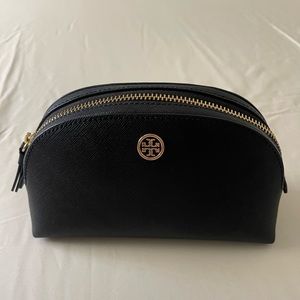 Tory Burch Small Leather Cosmetic Bag